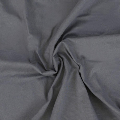 Jersey plachta s lycrou jednolôžko 90x200cm tmavo sivá