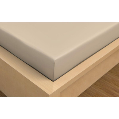 Prestieradlo bavlnené napínacie 180x200cm smotanové