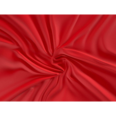 Saténová plachta LUXURY COLLECTION jednolôžko 100x200cm červená