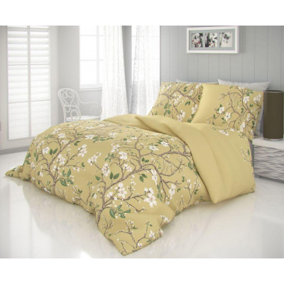Saténové francúzske obliečky LUXURY COLLECTION 1+2, 220x200, 70x90cm JAR zlaté
