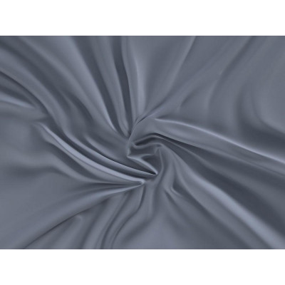Saténová plachta LUXURY COLLECTION dvojlôžko 160x200cm tmavo sivá
