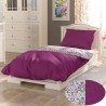 Bavlnené posteľné obliečky PROVENCE COLLECTION 140x200, 70x90cm NARISTA purpurová