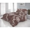 Saténové francúzske obliečky LUXURY COLLECTION 1+2, 240x200, 70x90cm MELROSE hnedé Saténové francúzske obliečky LUXURY COLLECTION 1+2, 240x200, 70x90cm MELROSE hnedé